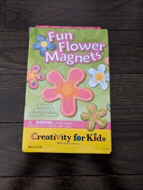 Flower Magnet Craft Kit, Faber Castell